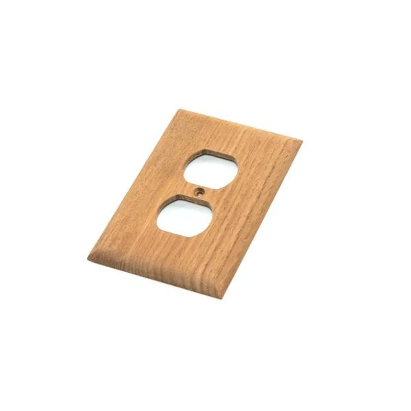 Whitecap Teak Dual Outlet Cover High Quality