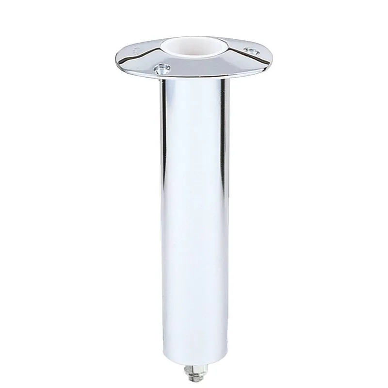 Viral Lee's RH5367V 0 Degree SS Flush Mount Swivel Base Rod Holder - 2" x 9" - Medium