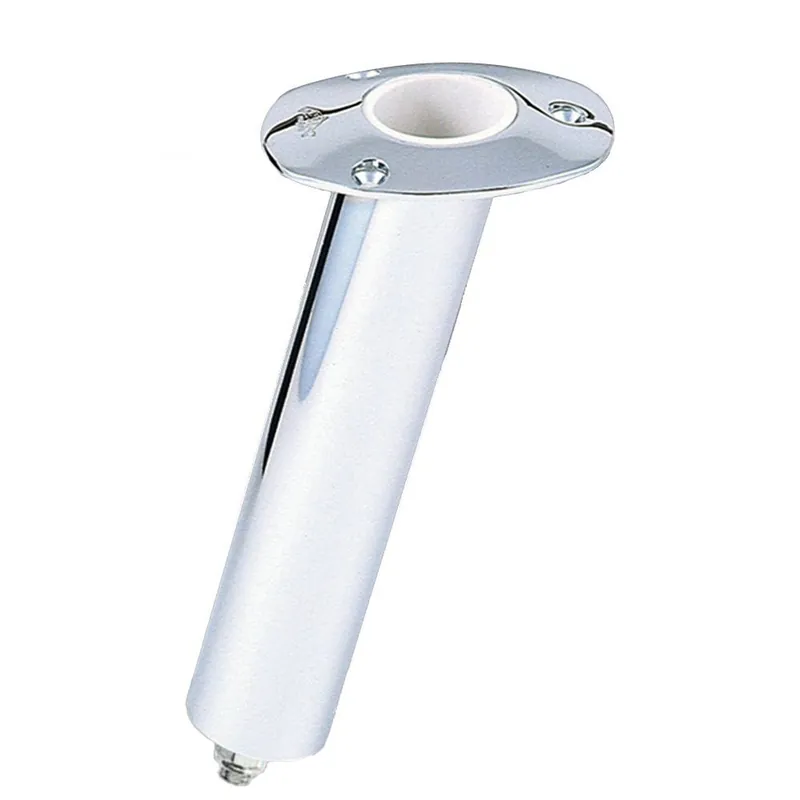 Order Now Lee's RH579H 15 Degree Stainless Steel Flush Mount Rod Holder 2.25" OD X 10.5"
