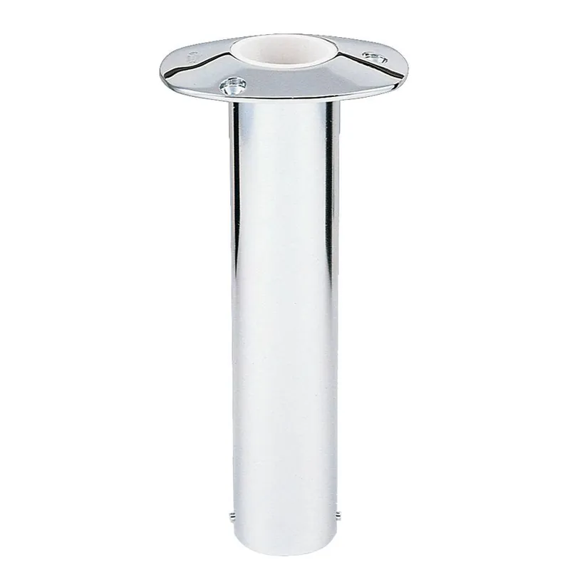 Worldwide Shipping Lee's RH532VS 0 Degree Stainless Steel Flush Mount Rod Holder - 2.25" O.D.
