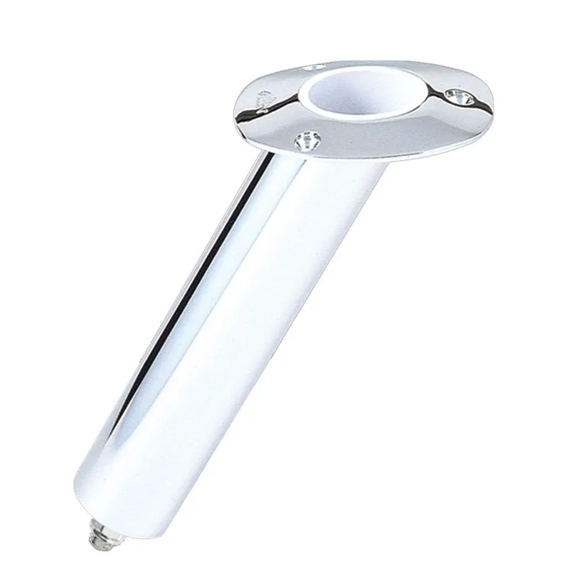 Today Only Lee's RH575XL 30 Degree Stainless Steel Flush Mount Rod Holder 2.25" OD X 14.5"