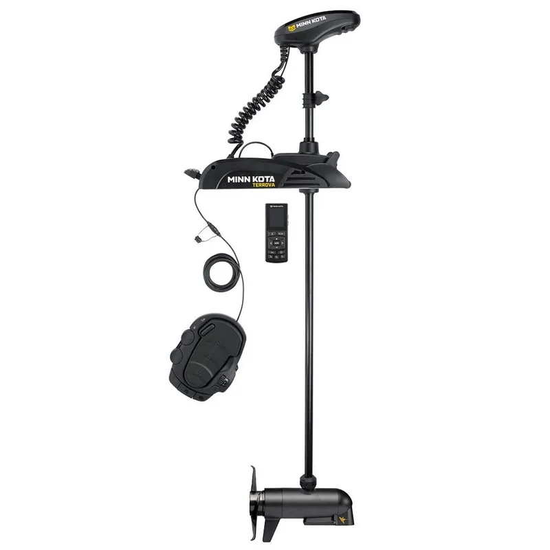 Luxury Minn Kota Terrova 80 Trolling Motor w/Wireless Remote - MEGA Down Imaging - 24V - 80LB - 45"