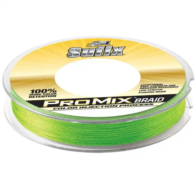 Buy Direct Sufix ProMix Braid - 10lb - Neon Lime - 300 yds