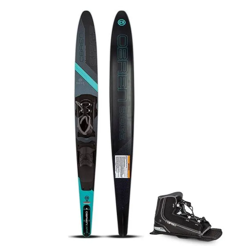Warranty Included O'Brien Jr. Siege Slalom Waterski w/ Z9 Jr. Binding
