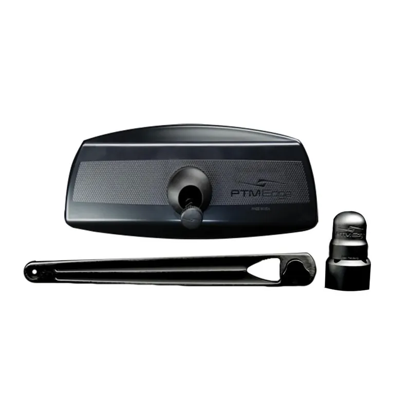 PTM Edge P13157-170TEBBK UCX-17 PRO Pontoon Mirror/Bracket Kit - Black One Day Deal