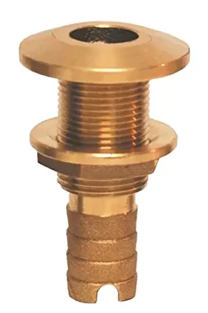 Warranty Included 0.62 in. Bronze Hose Barb Thru-Hull Fitting
