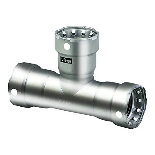 0.75 in. MegaPress Stainless Steel 304 Tee with Triple Press Connection & Smart Connect Technology Low Price