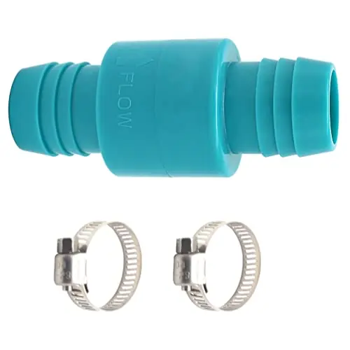 1 1/8 inch Check Valve, 1 1/8 inch Marine Bilge Pump Check Valve, 1 1/8″ in-line one Way Valve, 1 1/8″ Non Return Valve Money Back Guarantee