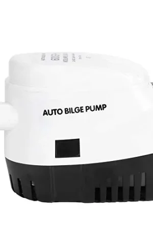 Brand New 12V 600GPH Automatic Bilge Pump with Ignition – Compact Design, High Efficiency, Long Service Life – Yacht Water Discharge Pump