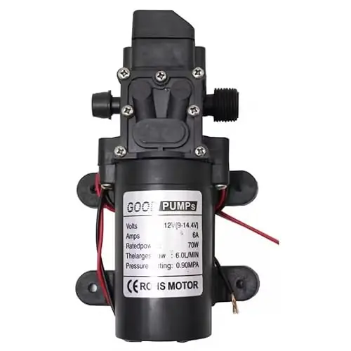 Hassle-Free Returns 12V/24V Water Pump 130PSI Automatic Fresh Water Diaphragm Water Self Priming Pump Replacement for Boat/Marine/RV