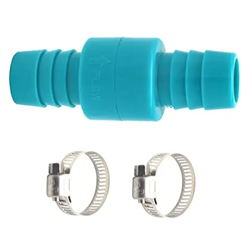 Limited Time 3/4 inch Check Valve, 3/4 inch Boat Bilge Pump Check Valve, 3/4″ in-line one way valve, 3/4″ Non Return Valve Green