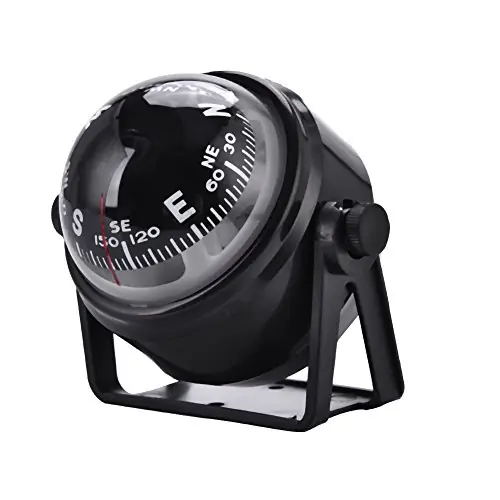 Exclusive Offer Boat Compass Vehicle Car Boat Navigation Compass Ball Compass for Outdoor Camping Hiking Mountaineering