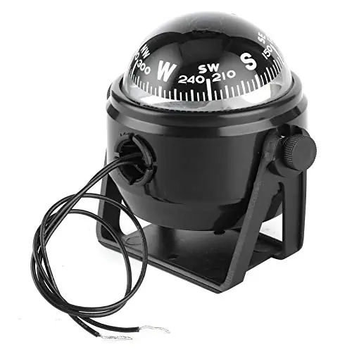 Today Only LED for Boat, 12V LED Sea Marine Electronic Digital Dash Mount Flush Boat Yacht Ship Navigation ABS for Sail