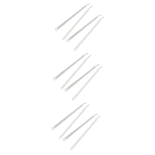 12 Pcs Led Light Strip Car Camping Lamp Bar Strip Lights Car Interior Light Bar Led Tube Lights Strip Lamps Led Lamps Bar Car Light Bar Caravan Boat Led Light Caravan Boat Lamp Bar Express Delivery