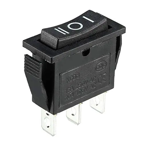 AC 250V/15A 125V/20A 3P ON/Off/ON 3 Position Snap-in Boat Rocker Switch Black Don’t Miss Out
