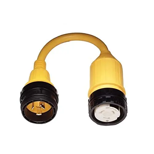 AMRM-117A * Marinco Pigtail Adapter, 50 Amp Locking to 30 Amp Locking Big Sale