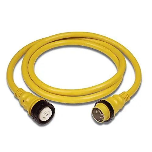 One Day Deal AMRM-6152SPP-25 Marinco 50A 125/250V 4-Wire Shore Power Cord – 25 Ft.