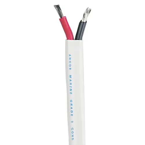 Brand New Ancor 1217-FT Standard Duplex Cable – Flat 16/2 Awg – 2 X 1mm² Red/black -sold By The Foot