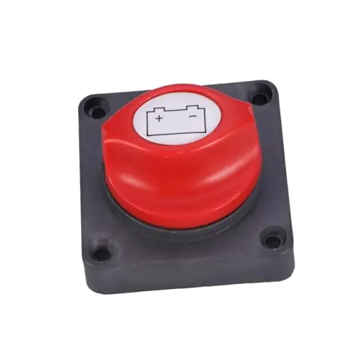 Anneome Boat Battery Switch Battery Disconnect Switch Battery Power Switch Battery Power Off Main Isolator Battery Shut Off Vehicle Shut Off Boat Shut Off Car Marine Main Switch Discount