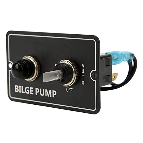 Aramox Bilge Pump Switch – Aluminum Rocker Toggle Switch – Manual Auto – for Boat, Marine – 12/24V 15A, ARAMOXH9VQ7NIOEW Reduced Price
