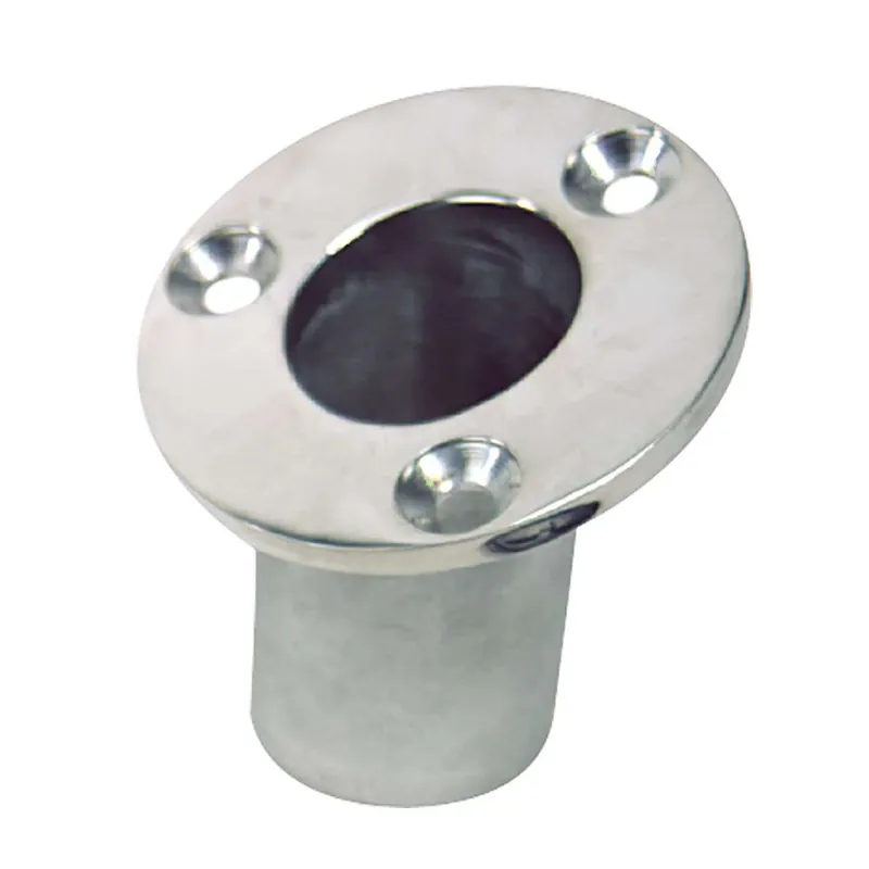 Crafted Sea-Dog Flush Mount Flagpole Socket - 25 - 1-1-4" ID - 316 Stainless Steel