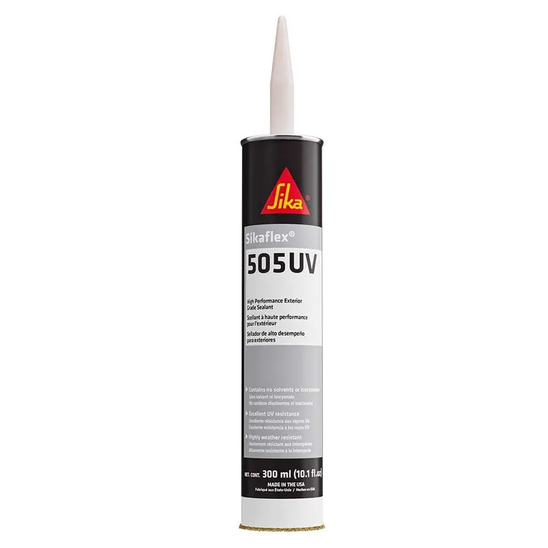 Sika Sikaflex 505UV High Performance Exterior Grade Sealant - 10.3oz(300ml) Cartridge - White Express Delivery