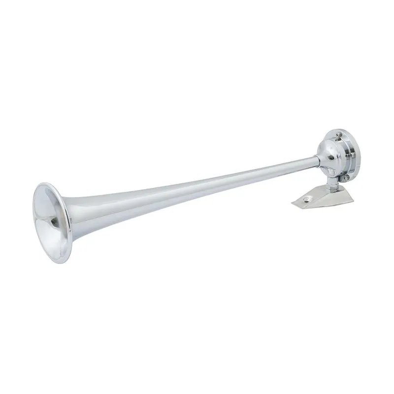 Next Day Delivery Marinco 12V Chrome Plated Single Trumpet Air Horn