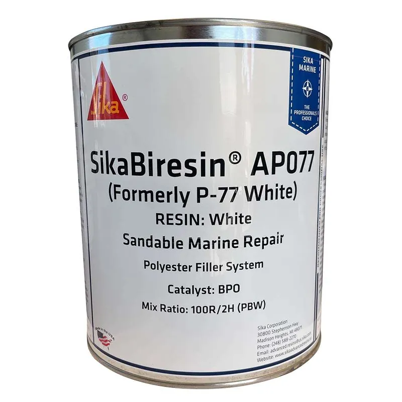 Affordable Sika SikaBiresin AP077 White Gallon BPO Hardener Required
