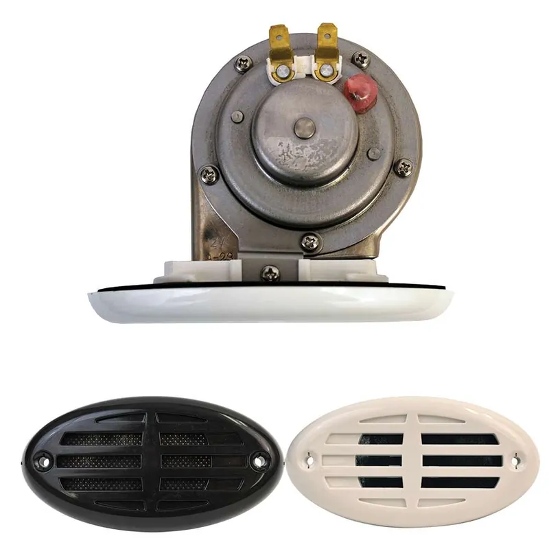 Attwood Drop-In Hidden Horn W- Black And White Covers Seasonal Sale