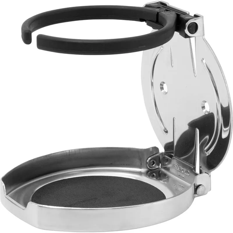Price Drop Sea-Dog Adjustable Folding Drink Holder - 304 Stainless Steel