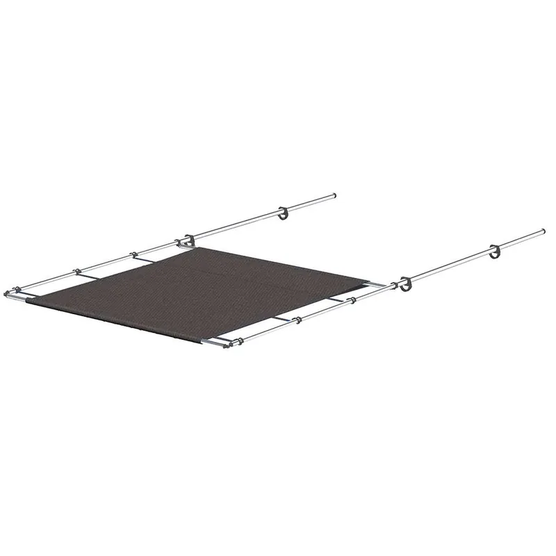 Exclusive Offer SureShade PTX Power Shade - 57" Wide - Stainless Steel - Grey