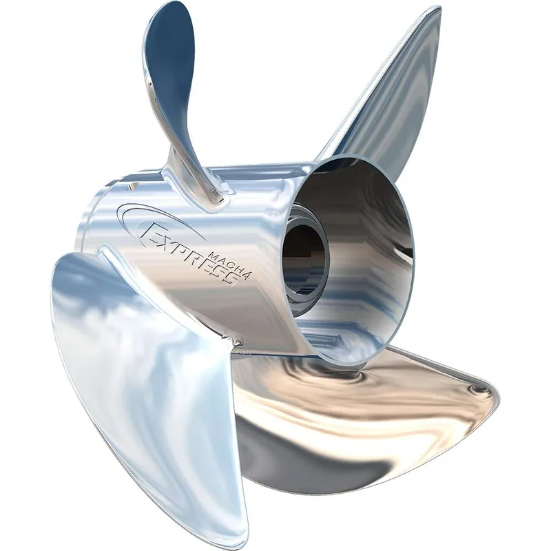 Turning Point Express Mach4 - Right Hand - Stainless Steel Propeller - EX1-EX2-1319-4 - 4-Blade - 13" X 19 Pitch Latest