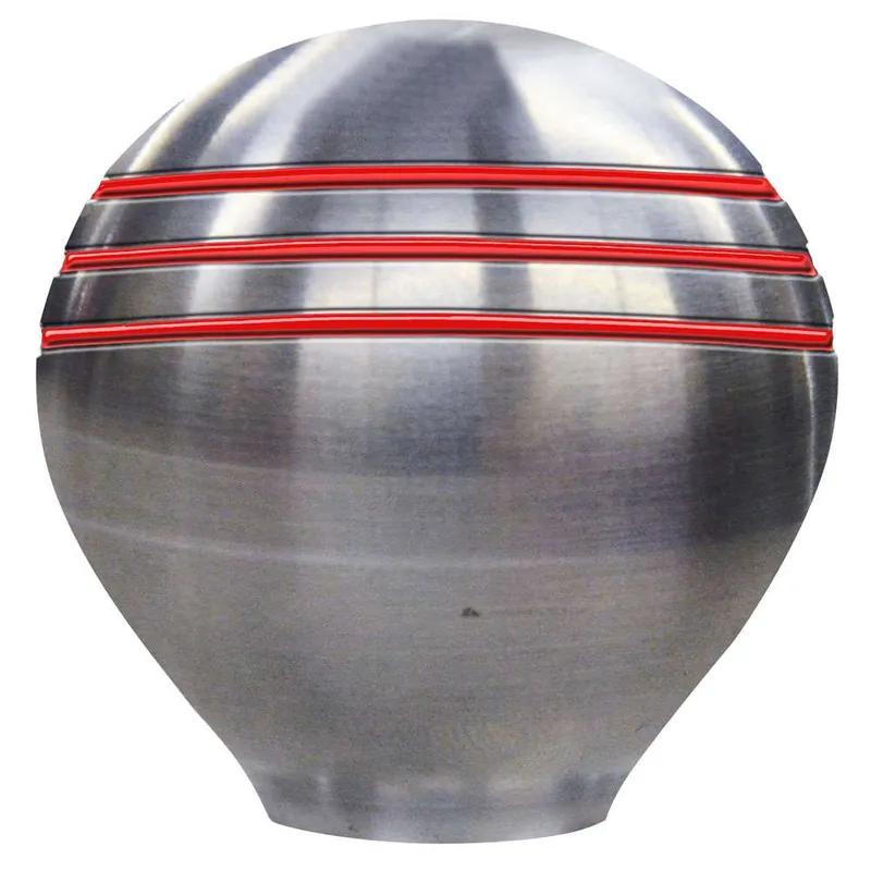 Final Sale Schmitt Marine Throttle Knob - 1-1-2" - Red Grooves