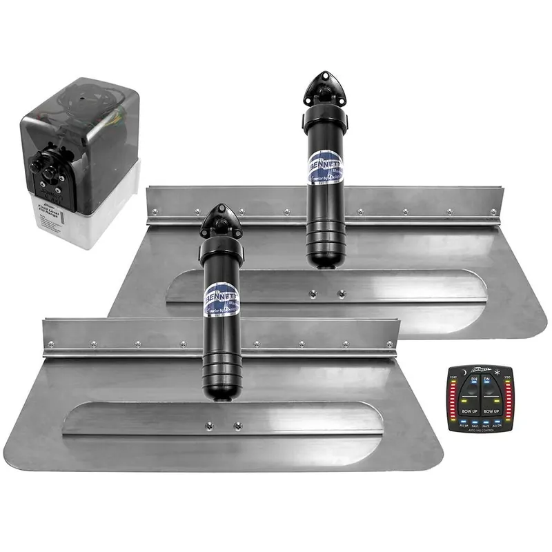 Price Cut Bennett 1812ATP 18 X 12 Hydraulic Trim Tabs With ATP