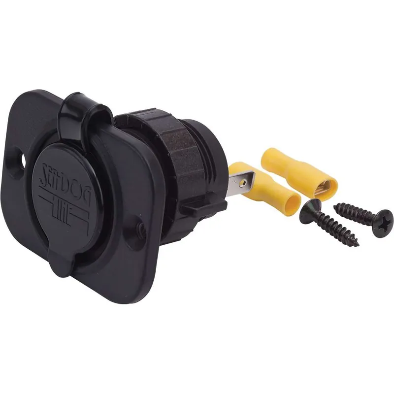 Sea-Dog Round Power Socket - 12V Free Delivery
