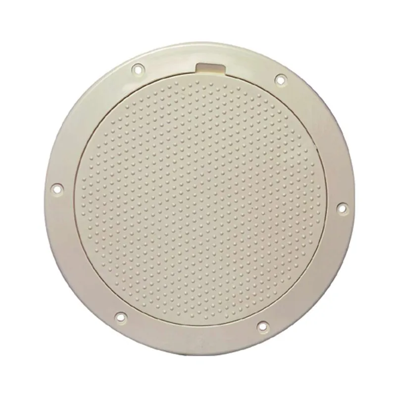 Beckson 6" Non-Skid Pry-Out Deck Plate - Beige Wholesale