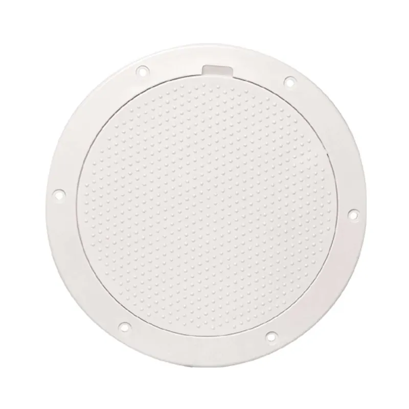 Trending Beckson 6" Non-Skid Pry-Out Deck Plate - White