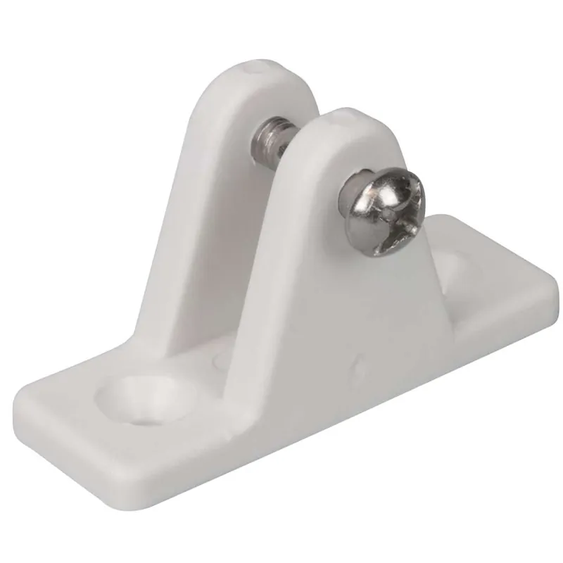 Professional Grade Sea-Dog Nylon Deck Hinge - White