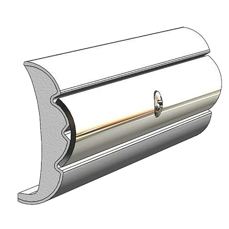 TACO Rigid Vinyl Flex-Core Rub Rail 1.58" X .635" - Frosty White 60' Hassle-Free Returns
