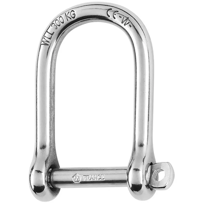 High Quality Wichard Self-Locking Large Opening Shackle - 10mm Diameter - 13-32"