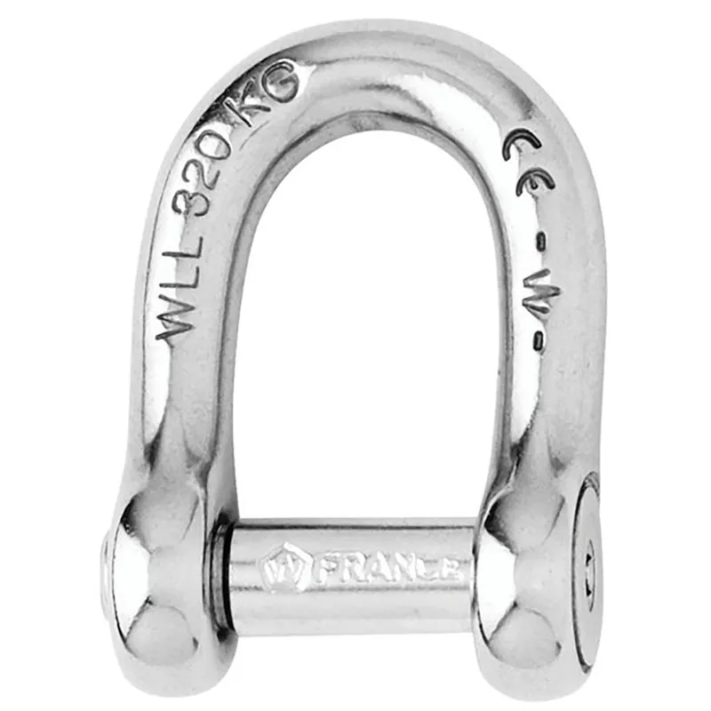 Price Cut Wichard Self-Locking Allen Head Pin D Shackle - 12mm Diameter - 15-32"