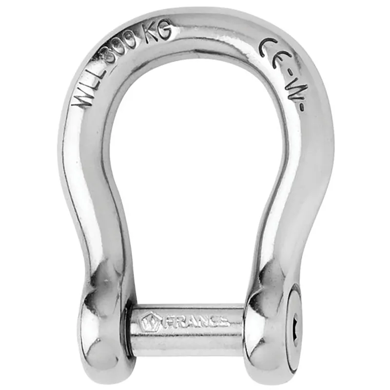 Wichard Self-Locking Allen Head Pin Bow Shackle - 10mm Diameter - 13-32" Fast Shipping