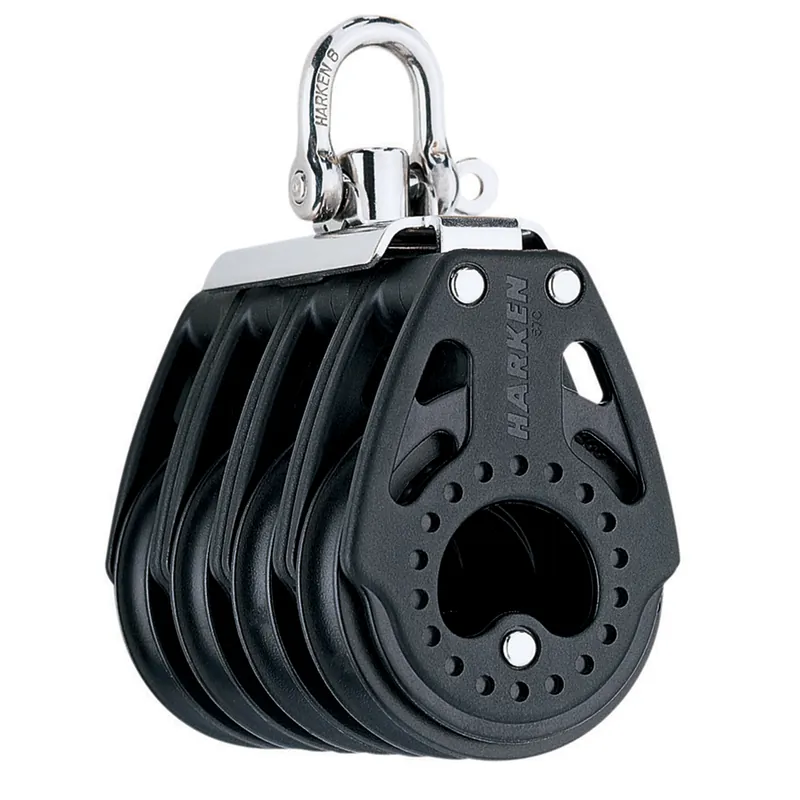 Harken 57mm Carbo Quad Block - Swivel Affordable