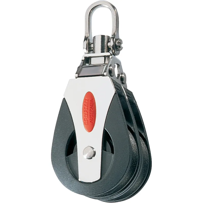Ronstan Series 40 Ball Bearing Block - Double - Swivel Head Super Sale