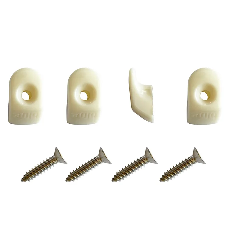 Discount Blue Performance White Hooks & Screws - 4 Pieces