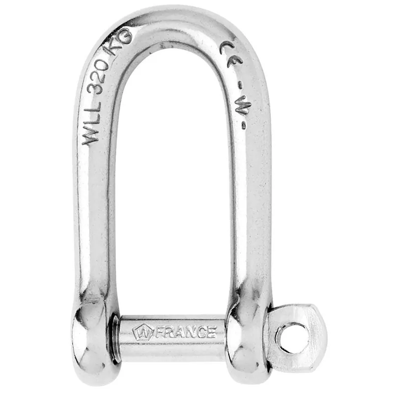 Wicahrd Self-Locking Long D Shackle - Diameter 5mm - 3-16" Bargain