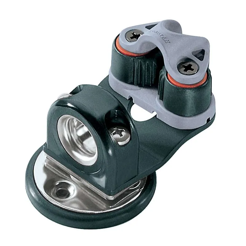Ronstan Swivel Dead Eye & Cleat Fairlead - 3-12mm (1-8 - 1-2") Rope Free Returns