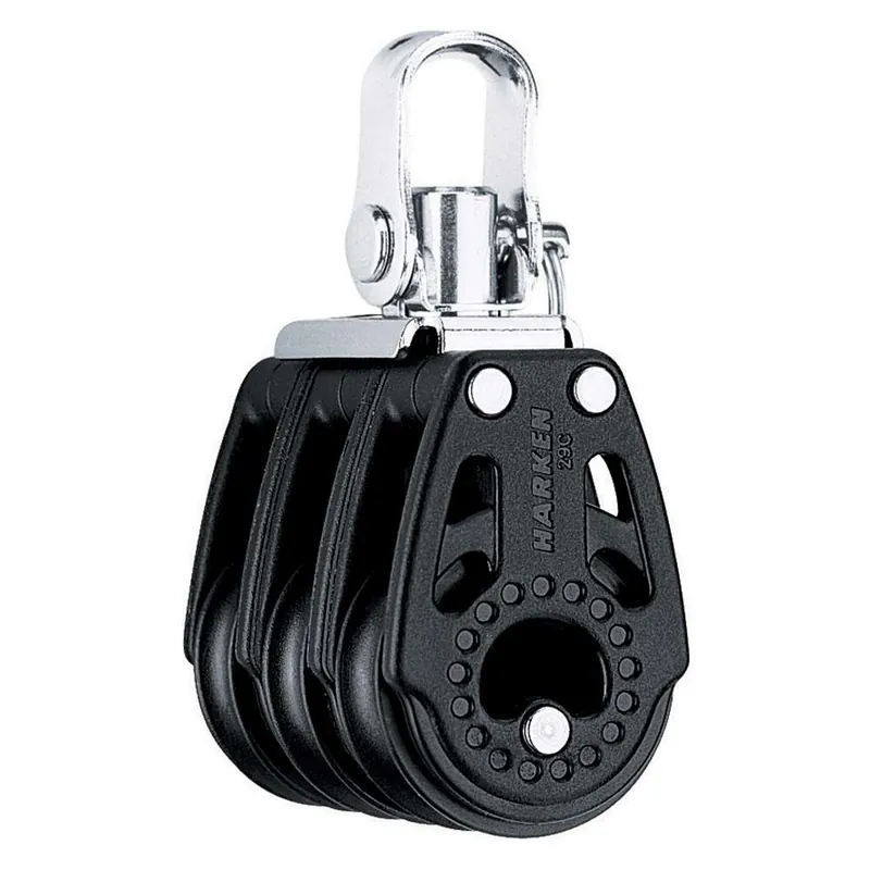 Worldwide Shipping Harken 29mm Triple Carbo Air Block W-Swivel