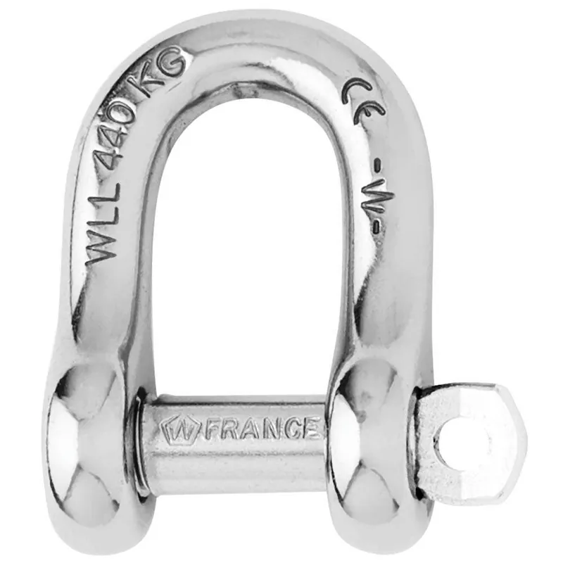 Get Yours Wichard Captive Pin D Shackle - Diameter 6mm - 1-4"