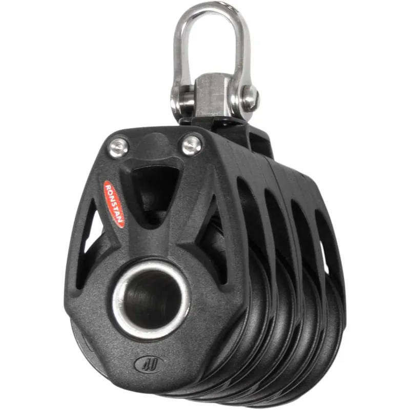 Next Day Delivery Ronstan Series 40 Orbit BB Quad Block W-Swivel Shackle